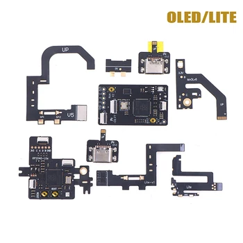 1 комплект 100% Фирменных и высококачественных Запасных Частей для Гибкого кабеля TYPE-C для игровой консоли с портом Switch OLED LITE