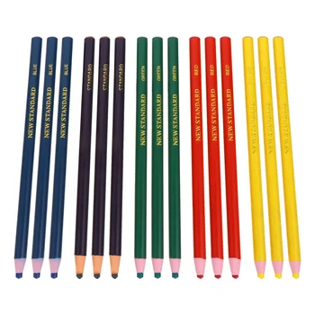15 шт. Карандаши для рисования, отслаивающийся жирный карандаш, детские деревянные маркеры для творчества
