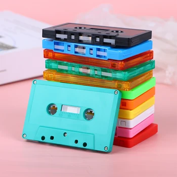 1PC цвет пустой чехол магнитная лента аудио записи аудио кассета пустая оболочка катушечных кассет(кассета)
