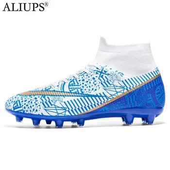 ALIUPS 33-45 Профессиональная детская футбольная обувь, футбольная обувь для мужчин, футбольная обувь для футзала, спортивные кроссовки, футбольные бутсы для мальчиков