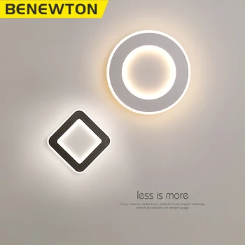 BENEWTON Modern LED wall light control управление выключателем современный минималистичный светодиодный светильник украшение комнаты украшение прохода украшение света