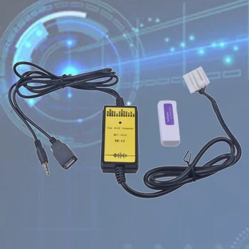 USB Автомобильный адаптер Автомобильный Радиоприемник Стерео Цифровой CD-Чейнджер -встроенный адаптер 35 мм Интерфейс для 3 2004-2008/MX5 2003-2008