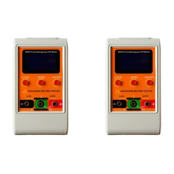 Автоматический Мостовой Измеритель LCR LCD Перезаряжаемый Цифровой Измеритель емкости и Индуктивности Range100h 100MF 20MR