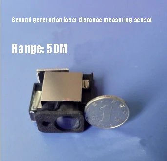 Бесплатная доставка Лазерный датчик измерения расстояния второго поколения 50 м +-1 мм Максимальная частота 20 Гц модуль измерения расстояния