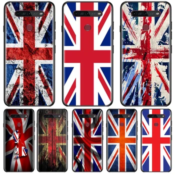 Великобритания Англия Чехол с Флагом Великобритании LG K92 K42 K22 K71 K61 K51S K41S K30 K20 2019 Q60 V60 V50 S V40 V30 G8 Черный Чехол Для Телефона