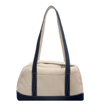 Винтажная женская сумка, мягкая холщовая сумка через плечо, роскошная женская сумочка, модная брендовая сумка через плечо, сумка для покупок