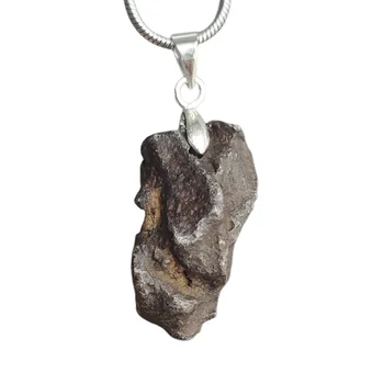 Гебель Камиль, образец натурального железного метеорита, оригинальный камень, Коллекция подвесок из железного метеорита Камиллы - TD139