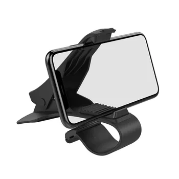 для Realme X50t 5G (2020) Автомобильный держатель для мобильного телефона с GPS-навигацией на приборной панели - черный