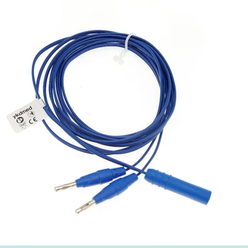 зажим для электрокоагуляции кабель Одноразовый электронож биполярная электрокоагуляция 2 банана с вставкой от 4,0 до 2 отверстий IEC