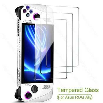 Защитное стекло 1-4 шт. для Asus ROG Ally HD, защита экрана от царапин, чехол из закаленной пленки для игровой консоли Asus ROG Ally 7 