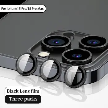 Защитное Стекло Объектива Для iPhone 15 Pro Max 14 Pro Max 15 Plus 14 Plus 15Pro 14Pro Max Металлическое Кольцо Защитное Стекло Объектива Камеры