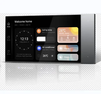 Интеллектуальная Smart Super Panel 6s с 6-дюймовым дисплеем 1280 *720* Bluetooth Mesh WiFi 2.4 G/5G Сенсорный Переключатель для Бытовой Техники