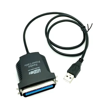 Кабель USB для параллельного подключения принтера, 36-контактный адаптер USB-порта, кабельный переходник
