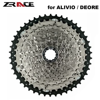Кассеты для Горных велосипедов ZRACE 8s 9s 10s 11-40 T/42T Свободного хода, 8 9 10 Скоростной Велосипедный Маховик для ALIVIO/ DEORE/SLX/XT