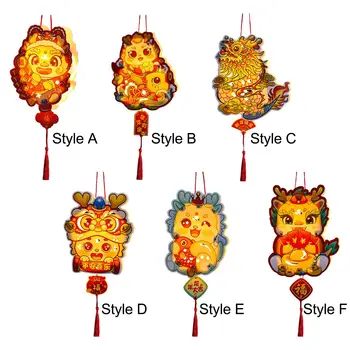 Китайский Новогодний Фонарь Craft Prop Маленький Фонарь Детский Подарок для Внутреннего Празднования Пасхи на Открытом воздухе Новогодний Декор Фестиваль Фонарей