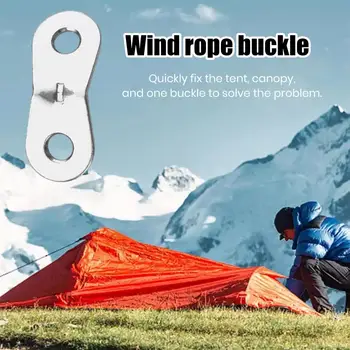 Легкая пряжка из ветряной веревки, натяжитель палатки из алюминиевого сплава высокой твердости, пряжки для ветряной веревки, 10 шт. для кемпинга на открытом воздухе