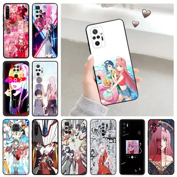 Мягкий чехол для телефона Darling in the FranXX Anime с защитой от падения для Redmi K60E K40 K50 K40S Note 8 t 7 Pro Xiaomi 11 Lite 11t 10 10t Cover