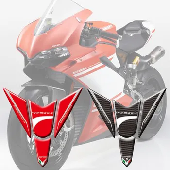 Новая Наклейка На Бак Мотоцикла, Отличительные Знаки, 3D Накладка На Бак, Наклейка С Рыбьей Костью, Защита Бака Для Ducati Panigale 1299 S 959 2015 2016
