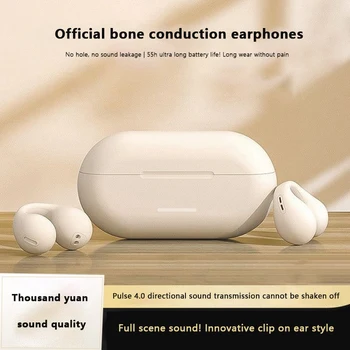 Новые оригинальные наушники T75 Bone Conduction Wireless Bluetooth 5.3, спортивные наушники, качество звука HiFi, Водонепроницаемая гарнитура TWS