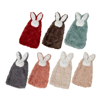 Осень Зима Искусственный Кролик Плюшевое Комфортное Одеяло С Вышивкой Для Сна