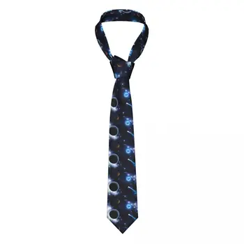 Повседневный галстук Arrowhead Skinny Universe Galaxy, тонкий Галстук для мужчин, мужские аксессуары, простота для вечернего официального галстука
