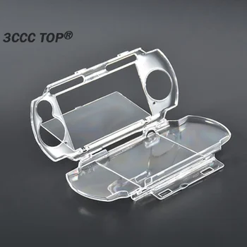Прозрачный корпус для PSP 2000 3000, прозрачный жесткий чехол для переноски, защелкивающиеся формы для защиты от кристаллов для Sony Playstation, Новинка