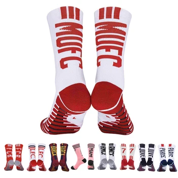 Профессиональные футбольные носки, футбольные носки со звездным номером Парижского клуба, мужские спортивные носки, мужские носки, футбольные носки средней длины