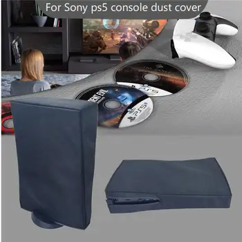 Пылезащитный чехол для игровой консоли на 5 корпусов Горизонтальный/вертикальный пылезащитный игровой чехол для PS5 Host Защитный чехол для консоли