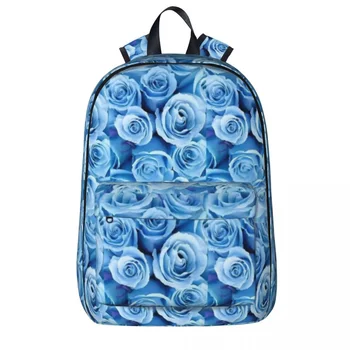 Розы Рюкзаки Большой Емкости Студенческая сумка для Книг Сумка Через Плечо Рюкзак Для Ноутбука Модный Дорожный Рюкзак Детская Школьная сумка