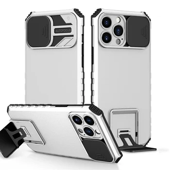 Силиконовый Противоударный Бронированный Чехол Для iPhone 11 12 13 14 Pro Max 7 8 Plus X XS Max XR Cover Жесткий ПК Бампер Защита Камеры