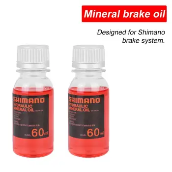 Система минерального масла для велосипедных тормозов 60 мл жидкости для горных велосипедов для Shimano Bike Гидравлический дисковый тормоз Масло Жидкость Прямая поставка