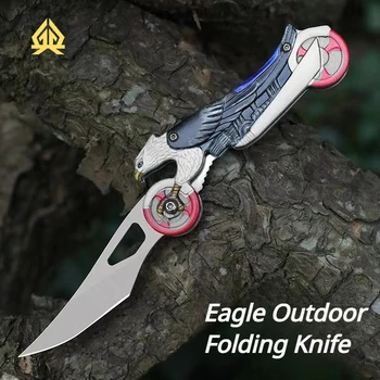 Складной нож XTL из нержавеющей стали, походный портативный защитный нож, Креативная форма для резки фруктов на открытом воздухе