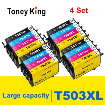 Совместимый Чернильный Картридж Toney King 20x T503 503XL Для струйного принтера Epson XP-5200 XP-5205 WF-2960FTNF WF-2965DWF