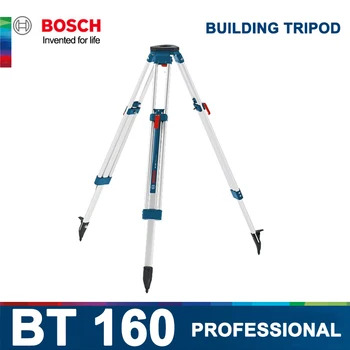 Строительный штатив Bosch BT 160 для оптического уровня GOL 32 D, универсальный алюминиевый штатив 97-160 см с резьбой 5/8 