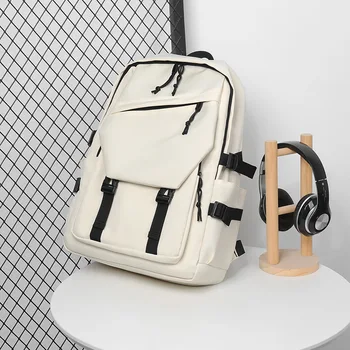 Трендовый рюкзак, Простой Рюкзак для пары, рюкзак для учащихся младших классов Средней школы, рюкзак для студентов колледжа, Модный Рюкзак большой емкости