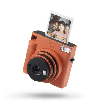 Фотоаппарат моментальной печати Fujifilm Белый / Синий / Оранжевый Фотоаппарат моментальной печати Fujifilm Instax SQUARE SQ1 Дополнительный пакет 20/40 Квадратных пленок