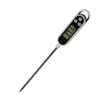 Цифровой кухонный пищевой термометр для приготовления мяса, воды, молока, измеритель температуры пищевого зонда