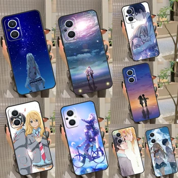 Чехол Your Lie in April для OPPO Reno 8 7 Lite Reno 3 4 5 6 Lite 8T 4Z 5Z Find X5 X2 X3 Lite Neo X6 Pro Cover