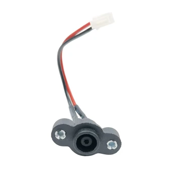 Шнур зарядного устройства для электрического скутера, порт для зарядки скутера для Xiaomi Ninebot ES1 ES2 ES3 ES4